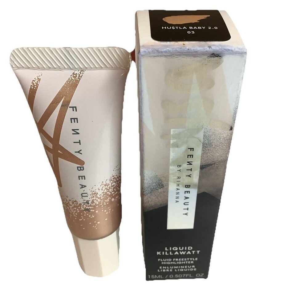 Fenty Beauty Hustla Baby 2.0 Liquid Killawatt Fluid Freestyle Highlighter. New